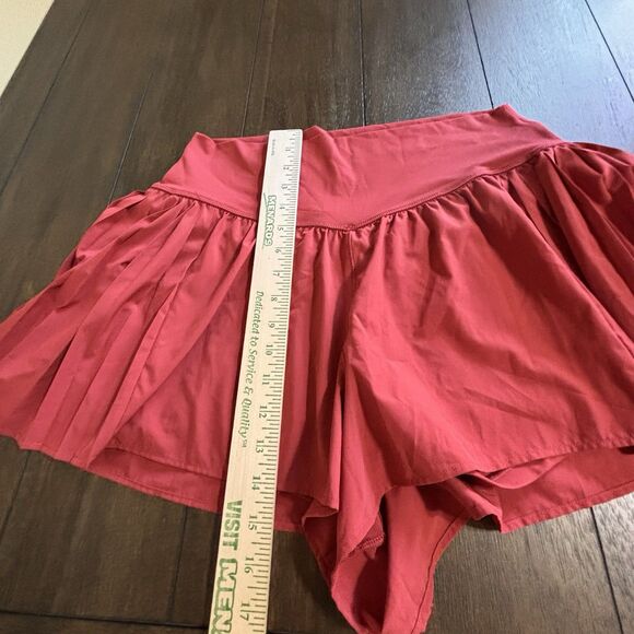 Offline By Aerie Women's Real Me Flowy Shorts Rust X-Large NEW! - Picture 5 of 8